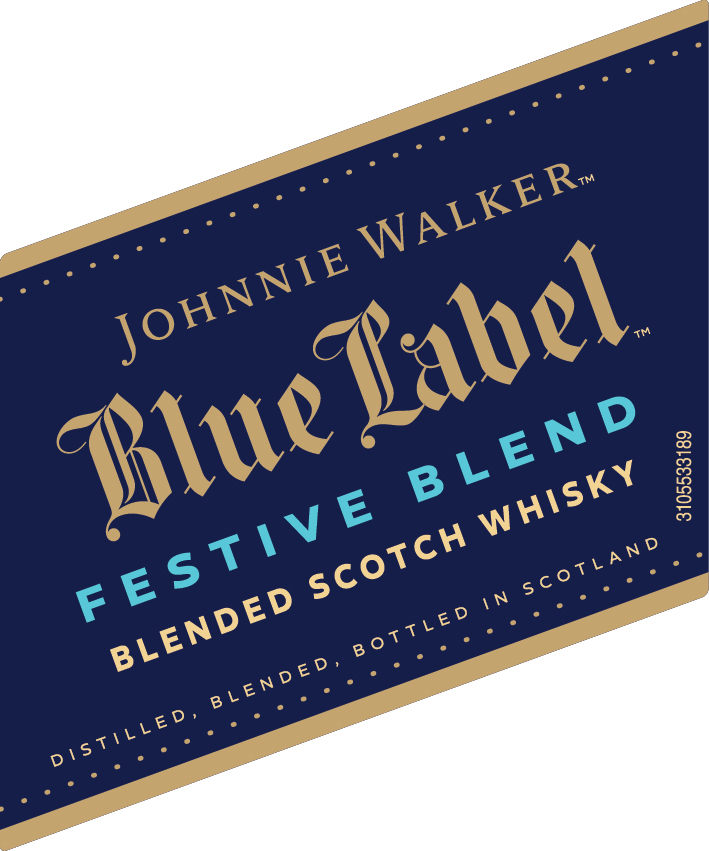 Front label artwork for JOHNNIE WALKER